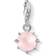 Thomas Sabo Charm Club Birth Stone October Charm - Silver/White/Quartz