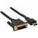 Gold HDMI - DVI-D Single Link 0.5m