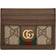 Gucci Ophidia GG Card Case - Beige/Ebony