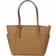 Michael Kors Jet Set Large Saffiano Leather Top-Zip Tote Bag - Acorn