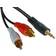 Lindy Premium 3.5mm - 2RCA 1m