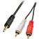 Premium 3.5mm - 2RCA 20m