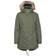 Trespass Celebrity Fleece Lined Parka Jacket - Moss