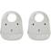 Liewood Tilda Silicon Bib 2-pack Rabbit