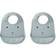 Liewood Tilda Silicon Bib 2-pack Rabbit