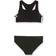 Adidas Girl's 3-Stripes Bikini - Black/White (DQ3318)