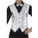 Smiffys Sequin Waistcoat Silver