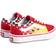 Vans Kid's Flame Comfycush Old Skool - Checkerboard/Red