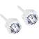 Blomdahl Skin Friendly Earrings - White/Transparent