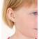 Blomdahl Skin Friendly Earrings - White/Transparent