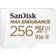 SanDisk Max Endurance microSDXC Class 10 UHS-I U3 V30 100/40MB/s 256GB +SD adapter