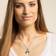 Thomas Sabo Etno Cross Charm Pendant - Silver/Onyx