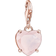 Thomas Sabo Charm Club Heart Charm Pendant - Rose Gold/Quartz