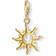 Thomas Sabo Charm Club Sun Charm Pendent - Gold/Pearl