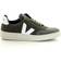 Veja V-12 - Olive/White