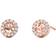 Michael Kors Premium Earrings - Rose Gold/Transparent