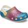 Crocs Kid's Classic Ombre Glitter - Oyster/Multi