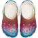 Crocs Kid's Classic Ombre Glitter - Oyster/Multi