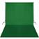 vidaXL Backdrop Cotton Green 500x300 cm Chroma Key