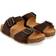 Haflinger Unisex Kids’ Bio Andrea T-Bar Sandals - Brown