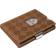 Exentri Leather Wallet - Sand Chess