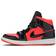 Nike Air Jordan 1 Mid W - Bright Crimson/Black