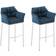 CLP Damaso Polyester 2-pack Barhocker 110cm 2Stk.