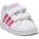 Adidas Infant Grand Court - Cloud White/Real Pink/Cloud White
