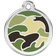 Red Dingo Enamel Tag Camouflage Small