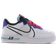 Nike Air Force 1 React GS - White/Astronomy Blue/Laser Crimson/Black