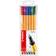 Tombow Point 88 Fineliner 0.4mm 6-pack