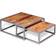 vidaXL 244232 2-pack Coffee Table 65x65cm 2pcs