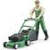 Bruder Bworld Gardener with Lawnmower & Gardening Equipment 62103