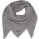 Lala Berlin Triangle Solid Logo Scarf M - City Middlegrey Melange