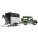 Bruder Land Rover Defender with Horse Trailer 02592