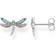 Thomas Sabo Dragonfly Earrings - Silver/Multicolour