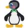 Hama Beads Pin Plate Penguin