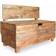 Manor House 808138 Storage Bench 33.9x23.6"