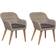 vidaXL 44153 2-pack Garden Dining Chair