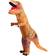 MikaMax Dinosaur Oppblåsbart Kostyme