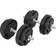 Gorilla Sports Pro Trigrip Dumbbells 2x10kg