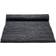 Rug Solid Leather Svart cm