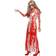 Smiffys Bloody Prom Queen Costume White & Red