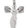 Engelsrufer Angel Pendent - Silver/White