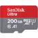 SanDisk Ultra microSDXC Class 10 UHS-I U1 A1 120MB/s 200GB