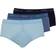 Jockey Classic Y-Front Brief 3-Pack - Navy/Indigo/Azure