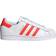 Adidas Superstar W - Cloud White/Solar Red/Scarlet