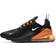 Nike Air Max 270 M - Black/Total Orange/Metallic Silver