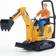 Bruder JCB Micro Excavator 8010 CTS & Man 62002