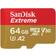 SanDisk Extreme microSDXC Class 10 UHS-I U3 V30 A2 160 / 60MB / s 64GB